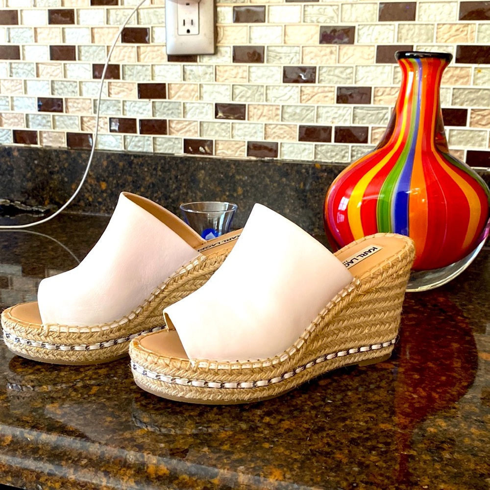 Karl lagerfeld wedges
